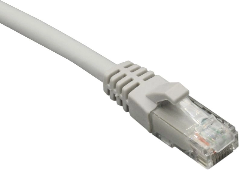 Патч-корд Suprlan 10-0166 UTP RJ-45 вил.-вилка RJ-45 кат.6 0.5м серый LSZH