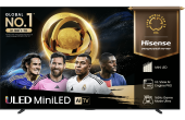 Телевизор QLED Hisense 85" 85U7Q темно-серый 4K Ultra HD 144Hz DVB-T DVB-T2 DVB-C DVB-S DVB-S2 USB WiFi Smart TV