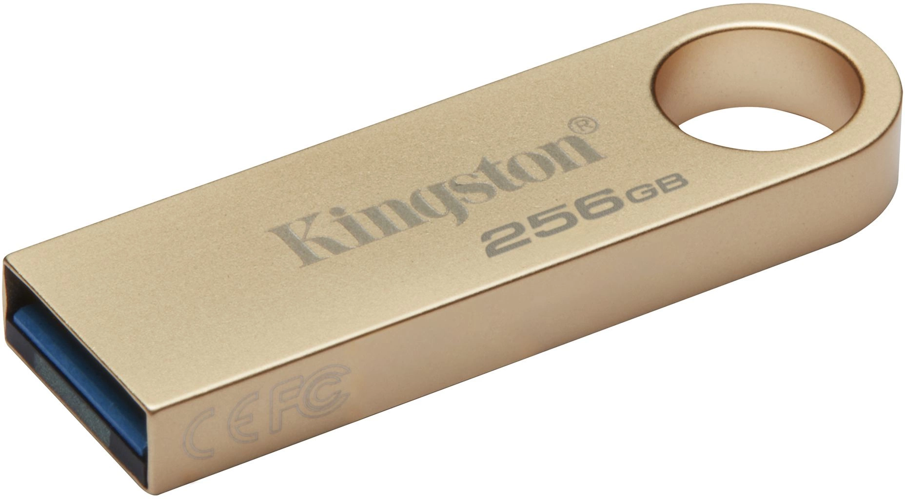 Флеш Диск Kingston 256GB DataTraveler SE9 DTSE9G3/256GB USB3.0 золотистый