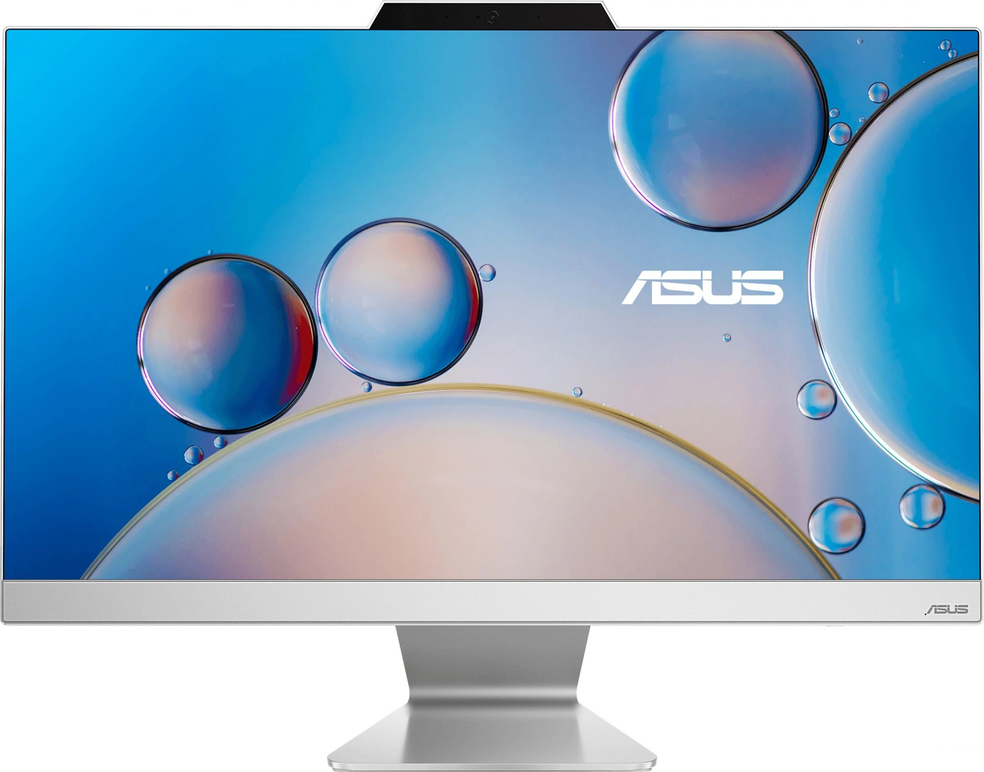 Моноблок Asus F3402WFA-WPC0040 23.8" Full HD Ryzen 3 7320U (2.4) 8Gb SSD512Gb RGr CR noOS GbitEth WiFi BT 90W клавиатура мышь Cam белый 1920x1080