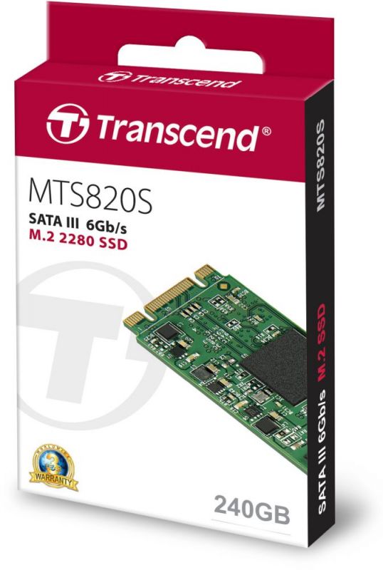 Накопитель SSD Transcend SATA-III 240GB TS240GMTS820S M.2 2280