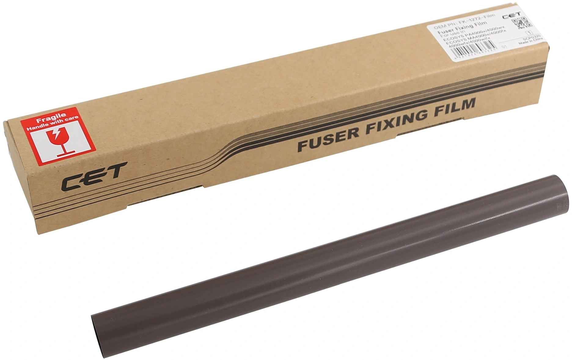 Термопленка Cet CET311053 (FK-1270-Film, FK-1272-Film) для Kyocera ECOSYS PA4000x, ECOSYS PA4000wx, ECOSYS MA4000x, ECOSYS MA4000fx, ECOSYS MA4000wfx, ECOSYS MA4000wifx