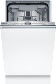 Посудомоечная машина встраив. Bosch Serie 4 SPV4EMX10E узкая серебристый