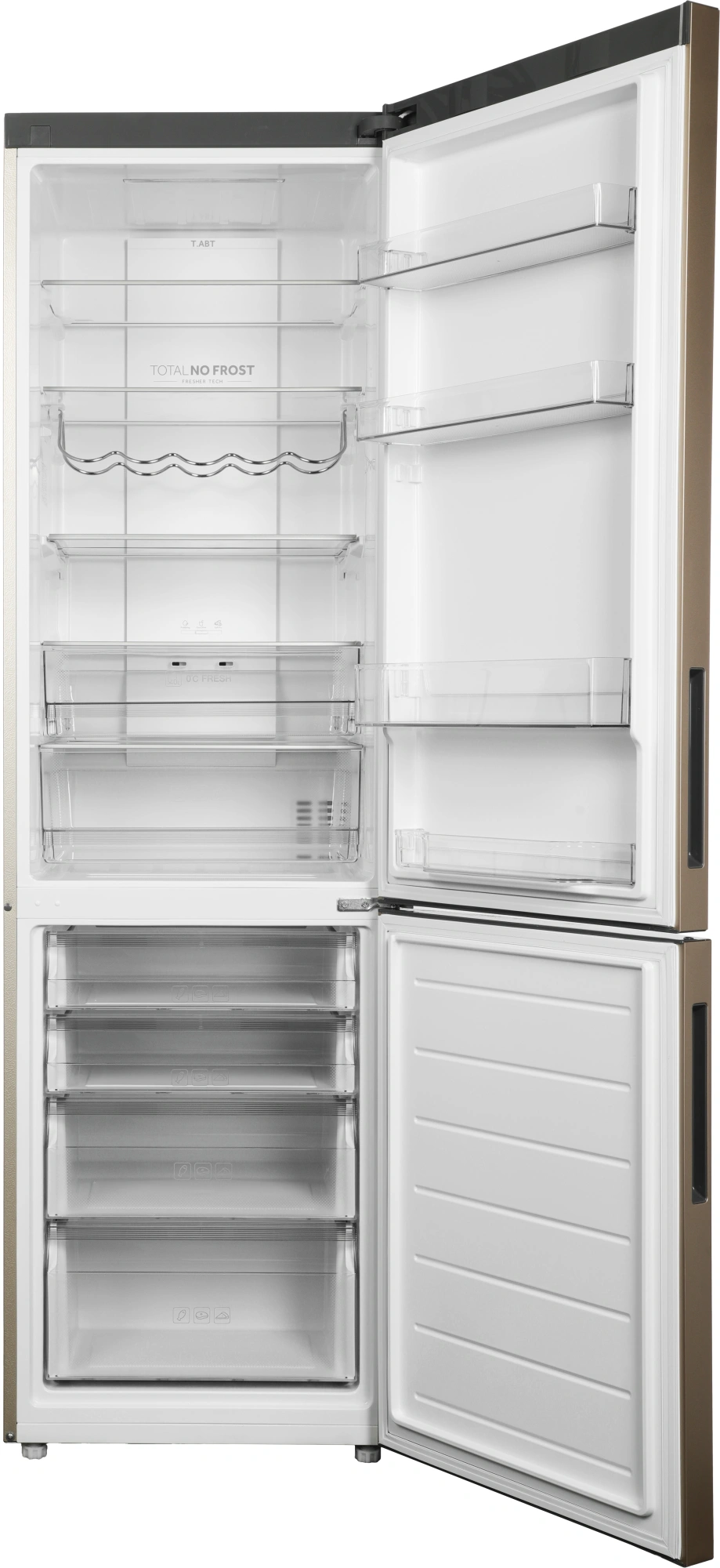 Холодильник Haier C2F637CGGU1 2-хкамерн. золотистый