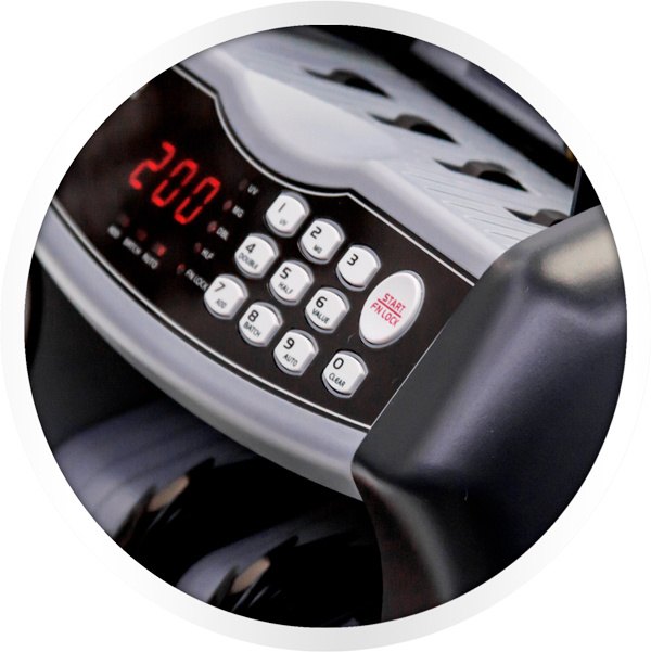 Счетчик банкнот Cassida 6650 LCD UV рублевый