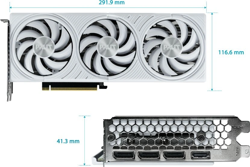 Видеокарта Palit PCI-E 5.0 PA-RTX5070 WHITE OC NVIDIA GeForce RTX 5070 12Gb 192bit GDDR7 2325/28000 HDMIx1 DPx3 HDCP Ret Видеокарта Palit PCI-E 5.0 PA-RTX5070 WHITE OC NVIDIA GeForce RTX 5070 12Gb 192bit GDDR7 2325/28000 HDMIx1 DPx3 HDCP Ret