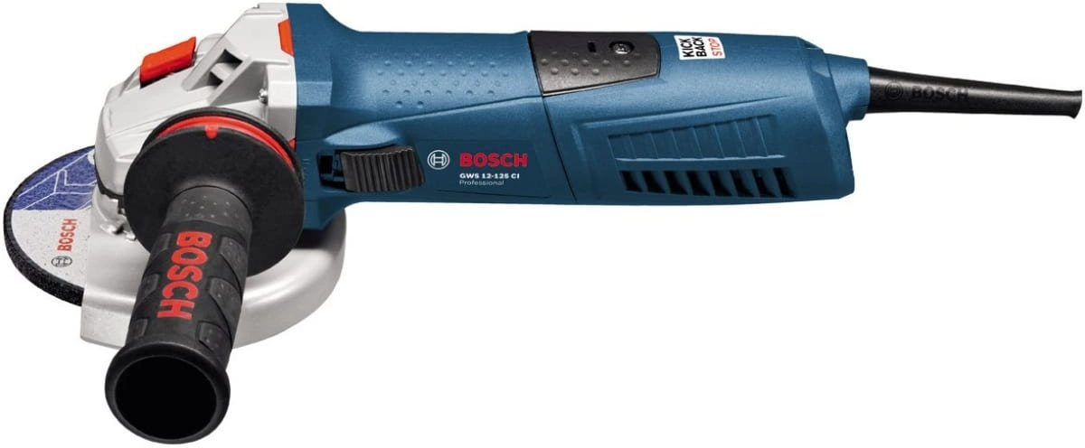 Углошлифовальная машина Bosch GWS 12-125 S 1200Вт 11000об/мин рез.шпин.:M14 d=125мм (06013A6020)