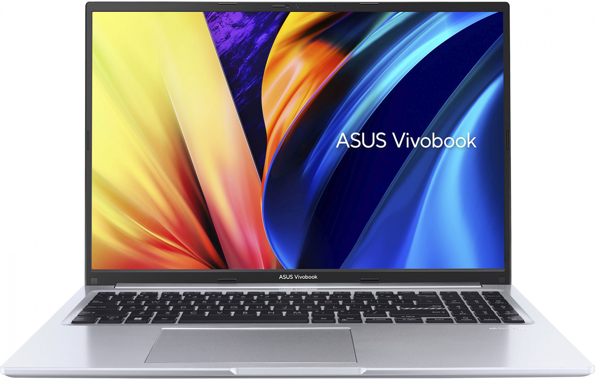 Ноутбук Asus VivoBook 16 X1605ZA-MB569 Core i3 1215U 8Gb SSD512Gb Intel UHD Graphics 16" IPS WUXGA (1920x1200) noOS silver WiFi BT Cam (90NB0ZA2-M00VC0)