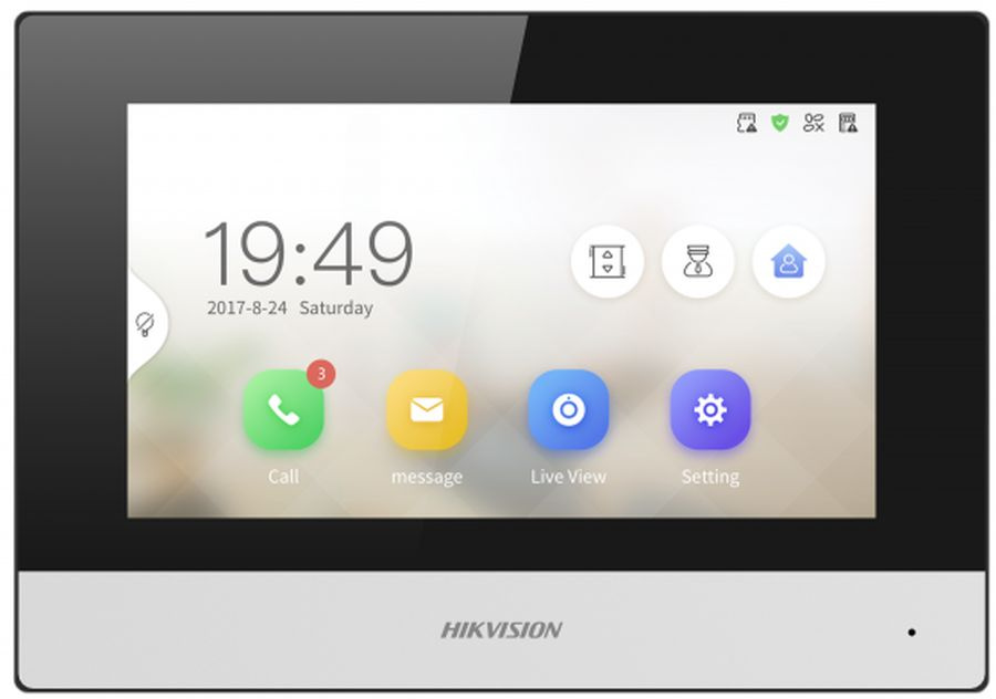 Видеодомофон Hikvision DS-KH6320-WTDE1 белый