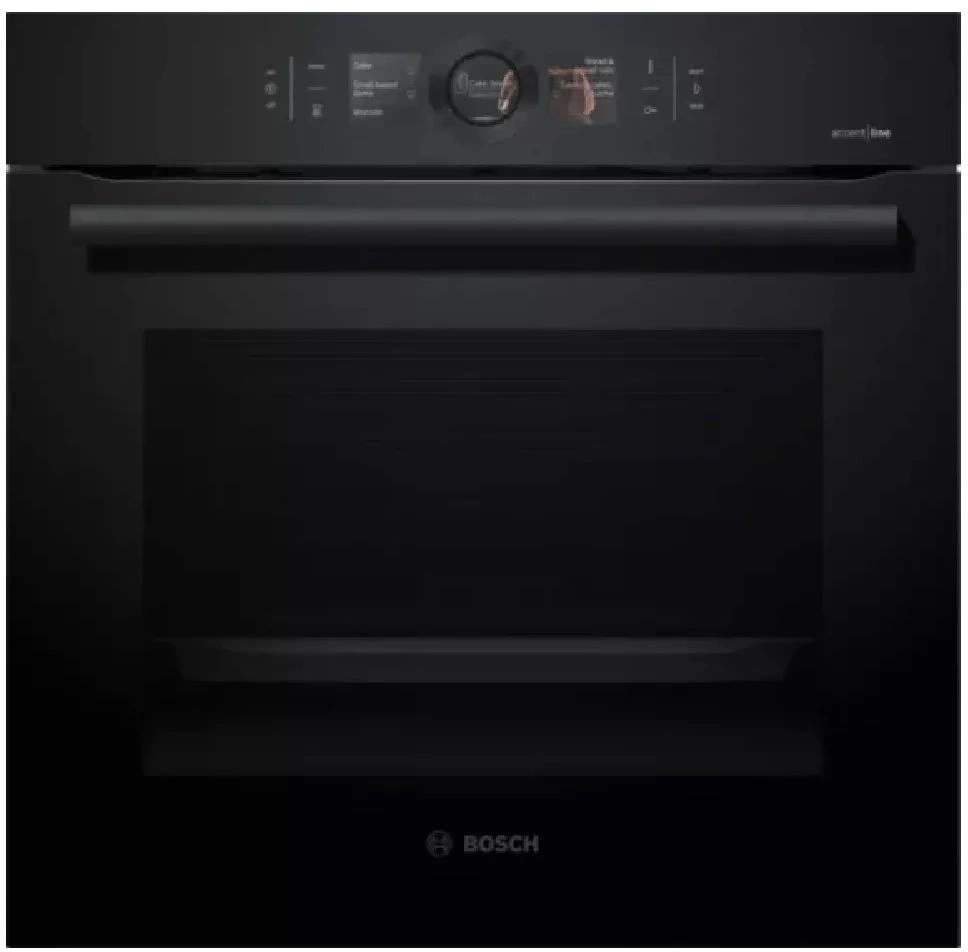 Духовой шкаф Электрический Bosch Serie 8 HBG8764C1 черный