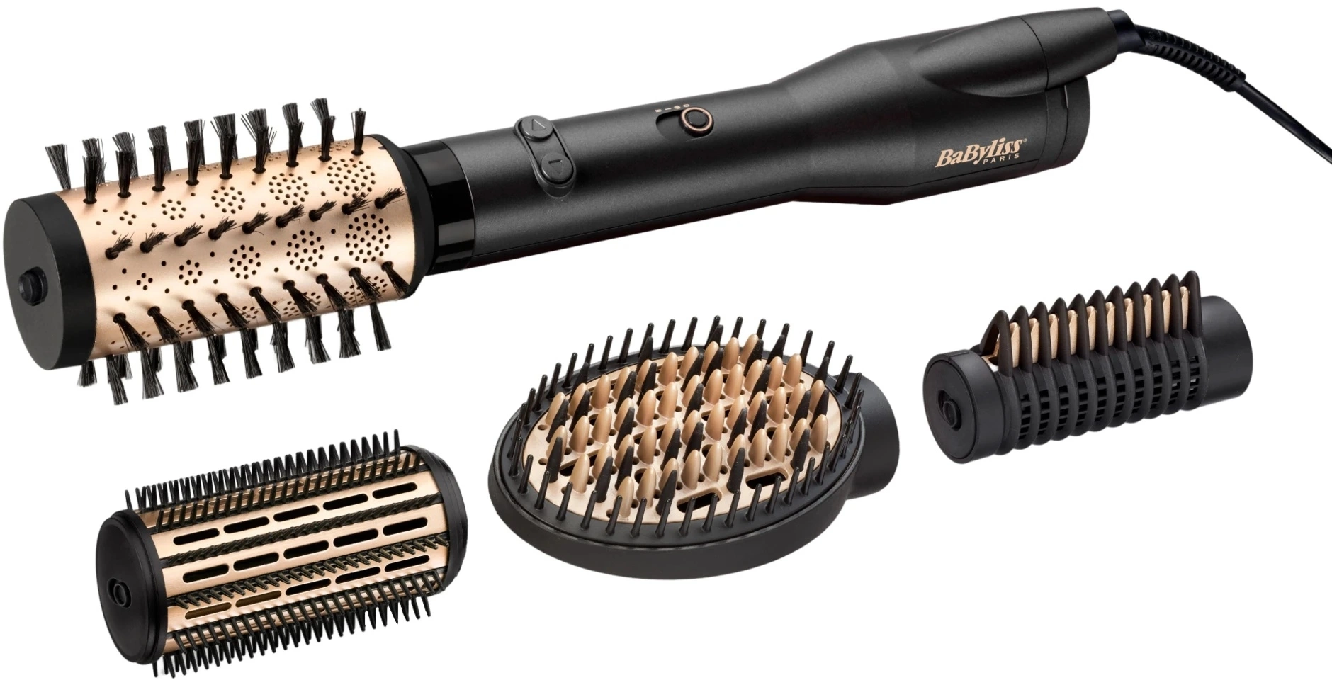 Фен-щетка Babyliss AS970E 650Вт черный