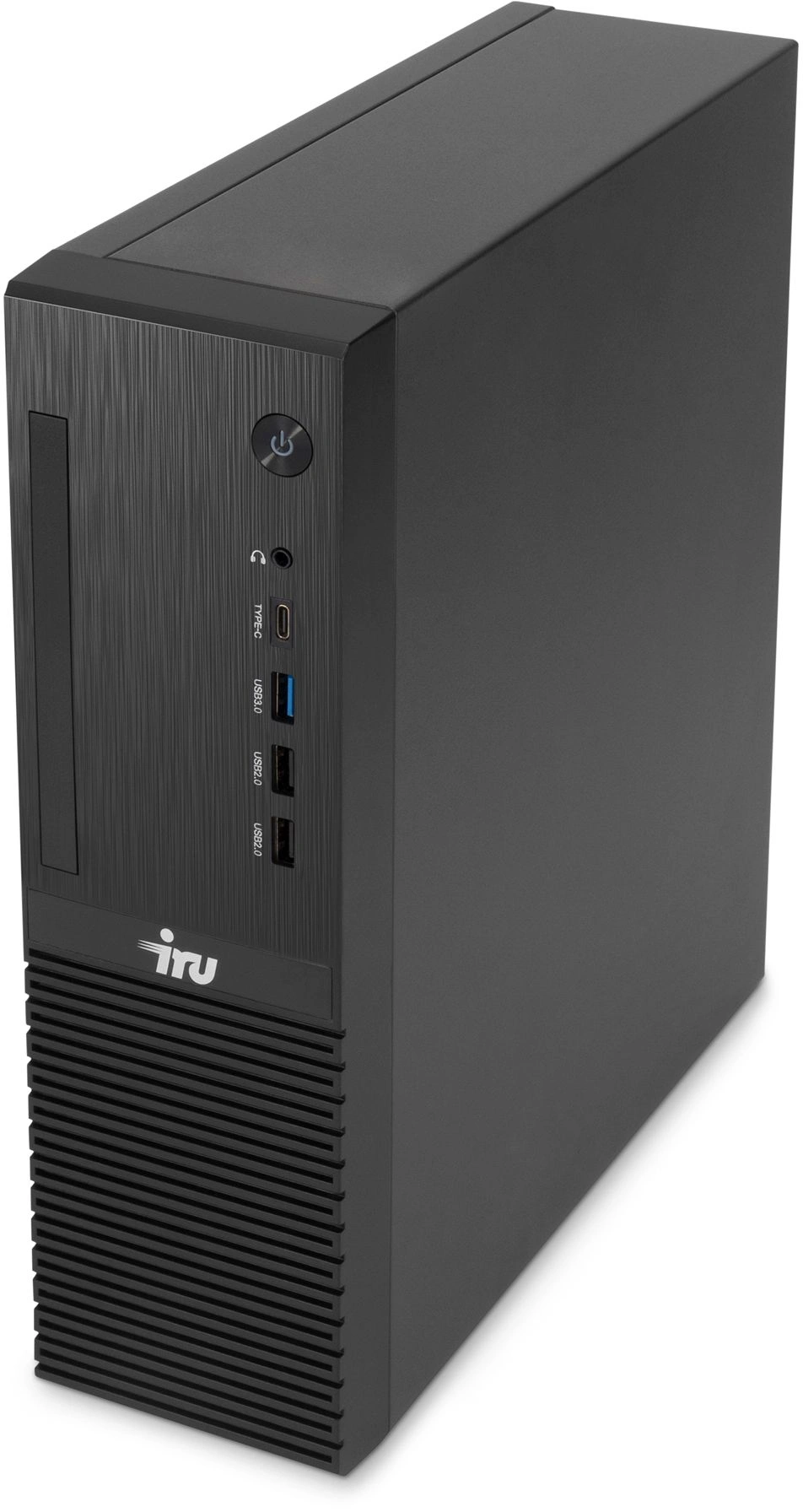 ПК IRU Planio 310H6SFC SFF i3 13100F (3.4) 16Gb SSD512Gb GT610 2Gb Windows 11 Pro GbitEth 350W черный (2153487)