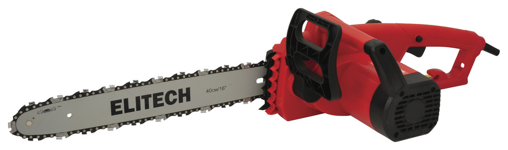 Цепная пила Elitech ЭП 2000/16П от сети 2000Вт дл.шины:16" (40cm) (181839)
