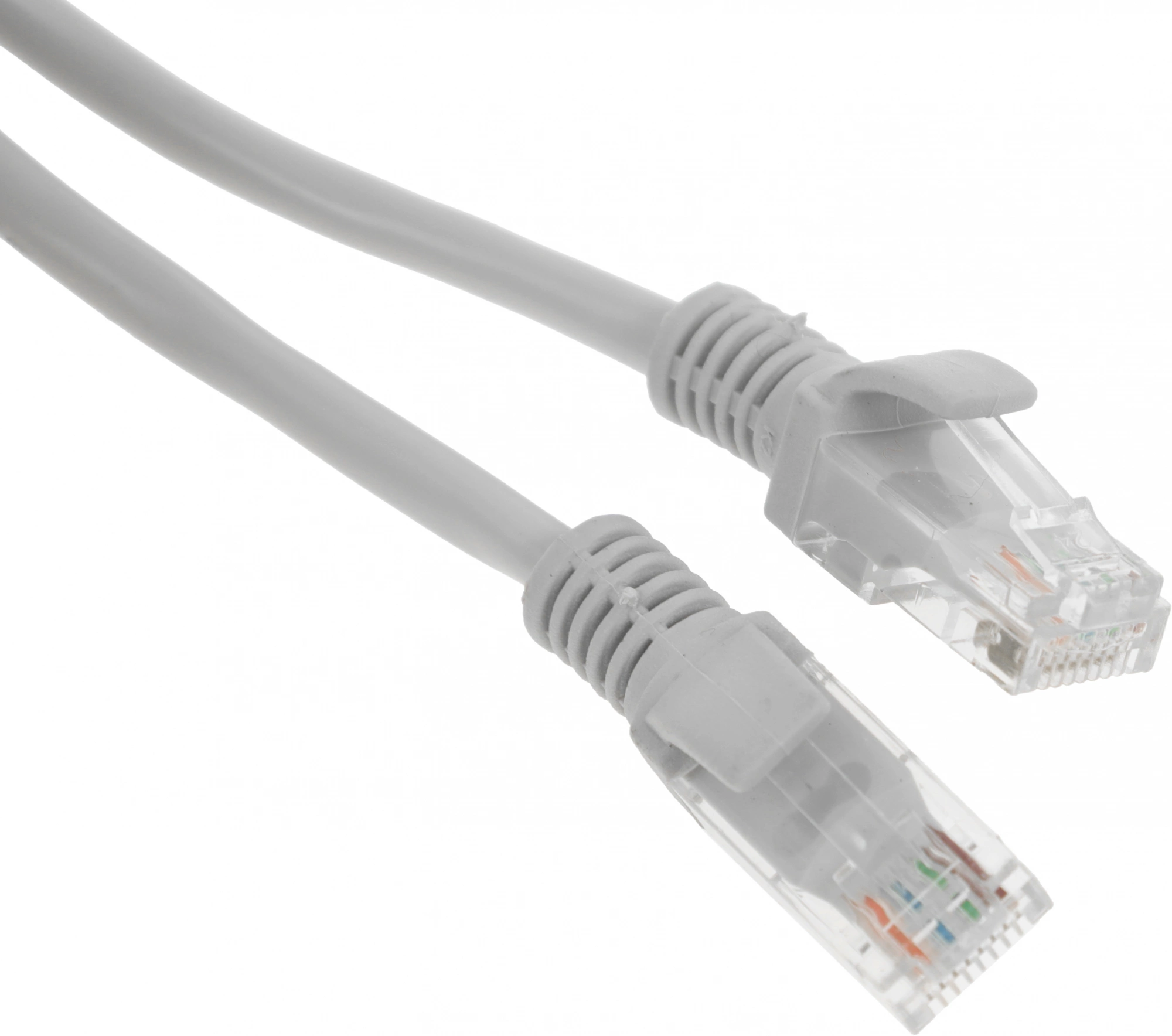 Патч-корд Premier PP12-7.5M 1000Гбит/с UTP 4 пары cat.5E CCA molded 7.5м серый RJ-45 (m)-RJ-45 (m)