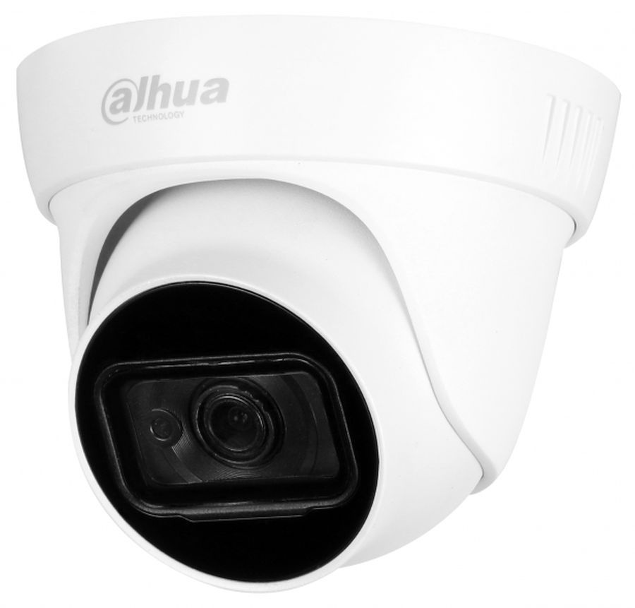 Камера видеонаблюдения IP Dahua DH-IPC-HDW1230T1-0280B-S5 2.8-2.8мм цв. корп.:белый (DH-IPC-HDW1230T1P-0280B-S5)