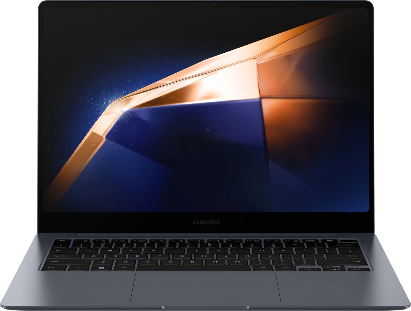 Ноутбук Samsung Galaxy Book 4 Pro NP940 Core Ultra 7 155H 16Gb SSD512Gb Intel Arc 14" AMOLED Touch 3K (2880x1800) Windows 11 Home English grey WiFi BT Cam (NP940XGK-KG2IN)