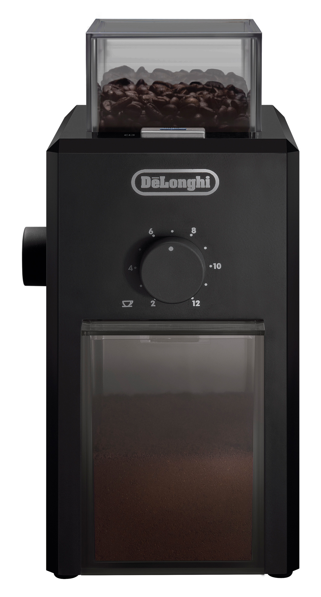 Кофемолка Delonghi KG79 110Вт сист.помол.:жернова вместим.:120гр черный