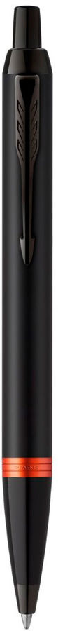 Ручка шариков. Parker IM Vibrant Rings K315 (2172946) Flame Orange PVD M син. черн. подар.кор.