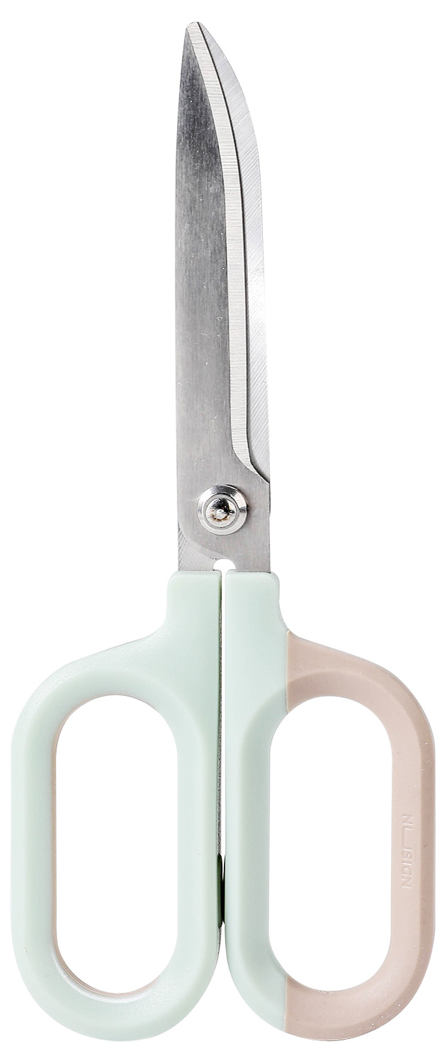 Ножницы Deli ENS055-GN Nusign офисные 180мм титановое покрытие сталь зеленый