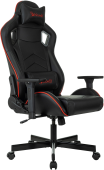 Кресло игровое A4Tech Bloody GC-840 черный сиденье черный эко.кожа с подголов. крестов. металл черный пластик черный