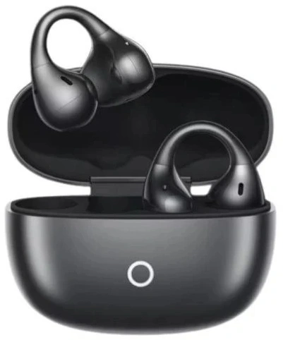 Гарнитура накладные Realme Buds Clip черный беспроводные bluetooth клипса (6941764477667)