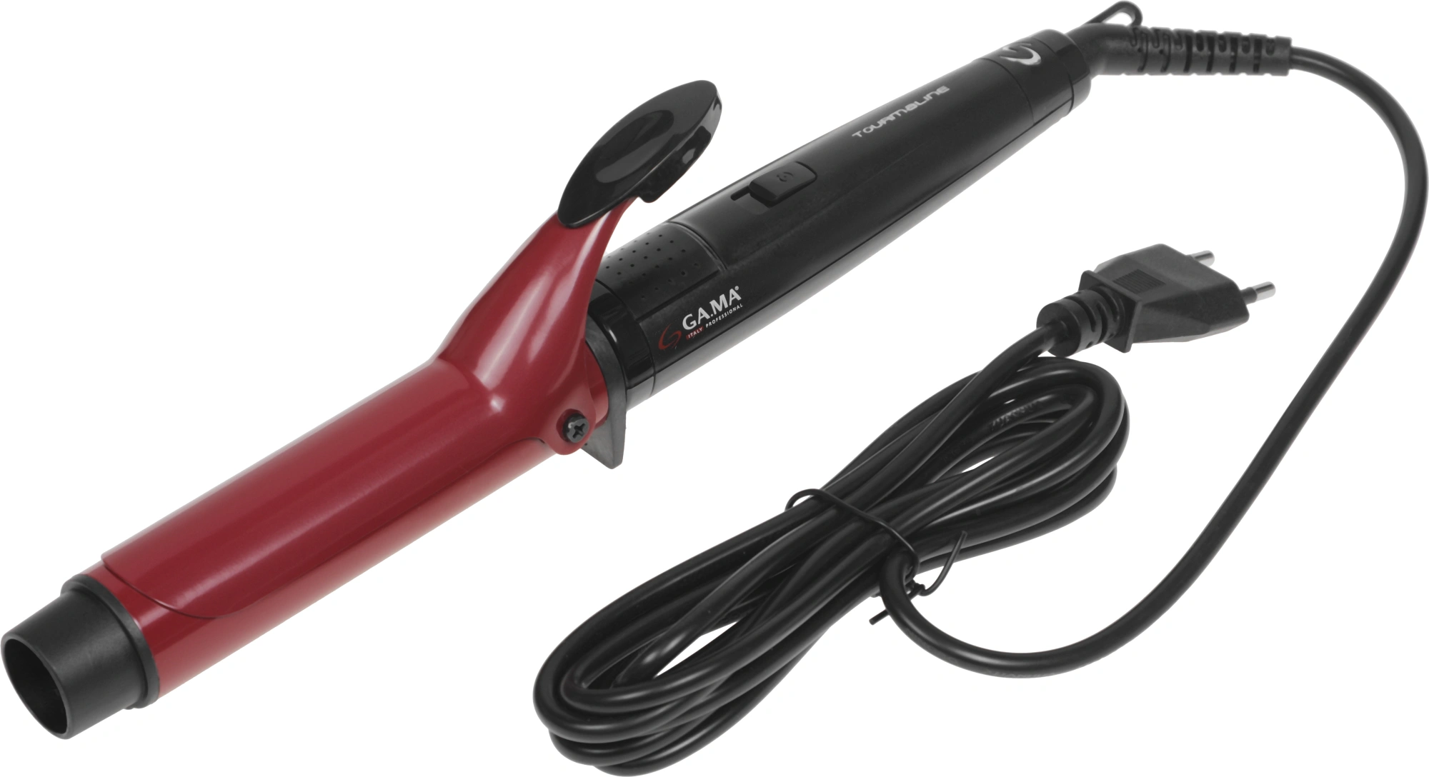 Щипцы Ga.Ma Tourm 33 64Вт красный/черный макс.темп.:220С покрытие:турмалиновое (GC0203)