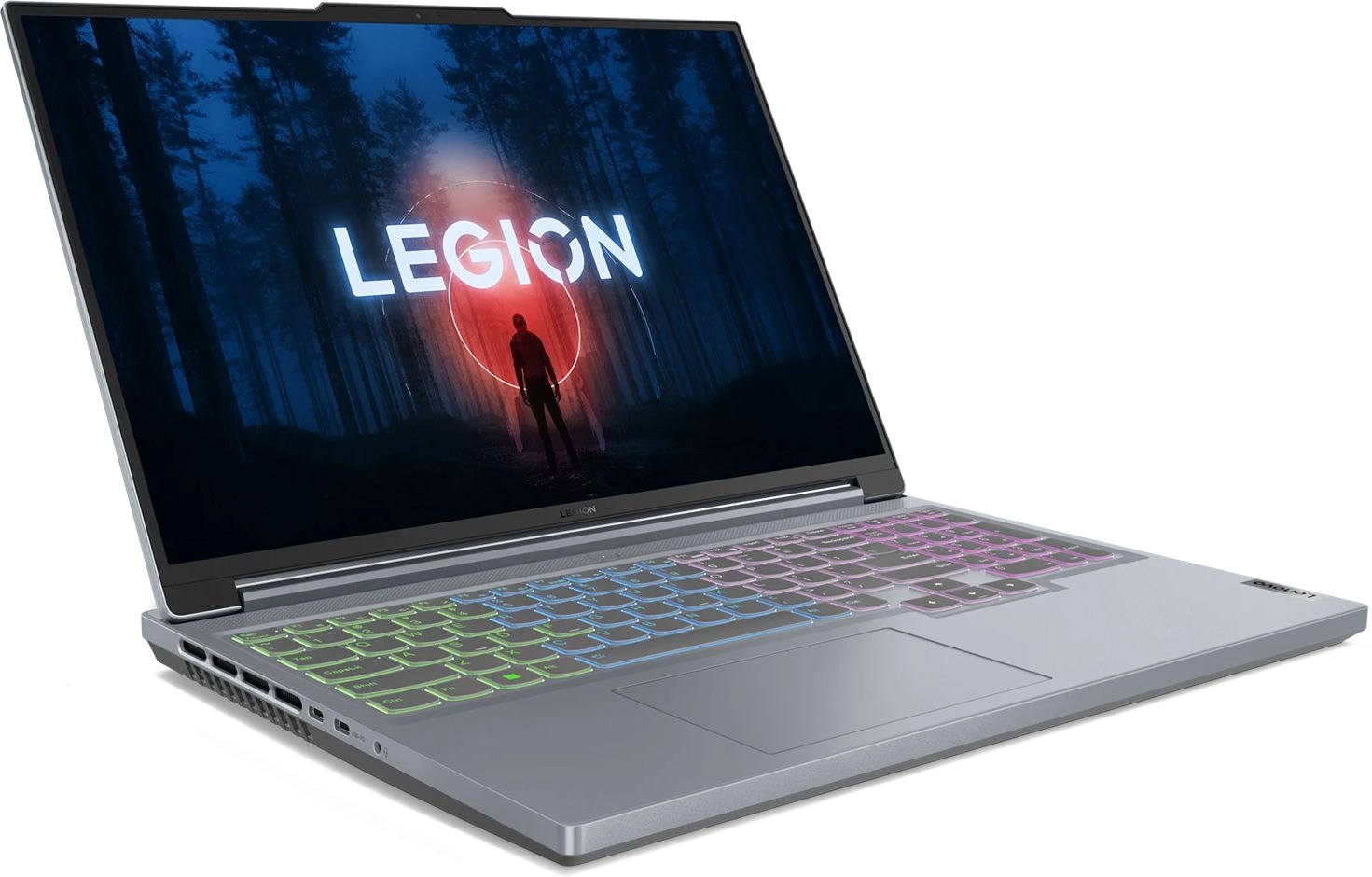 Ноутбук Lenovo Legion Slim 5 16APH8 Ryzen 5 7640HS 16Gb SSD1Tb NVIDIA GeForce RTX4060 8Gb 16" IPS WQXGA (2560x1600) noOS grey WiFi BT Cam (82Y9000ARK)