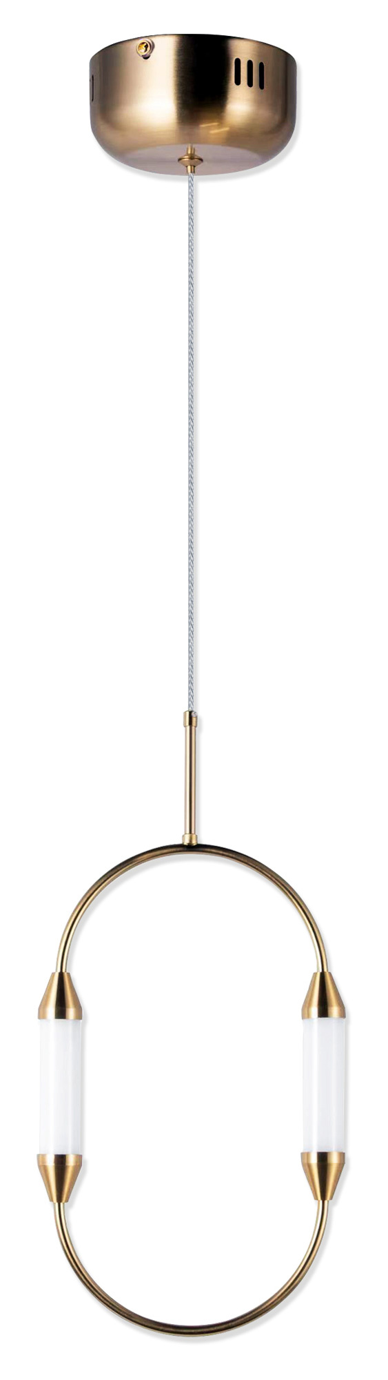 Светильник Hiper Chris H832-0 подвес. 4000K золотистый/белый