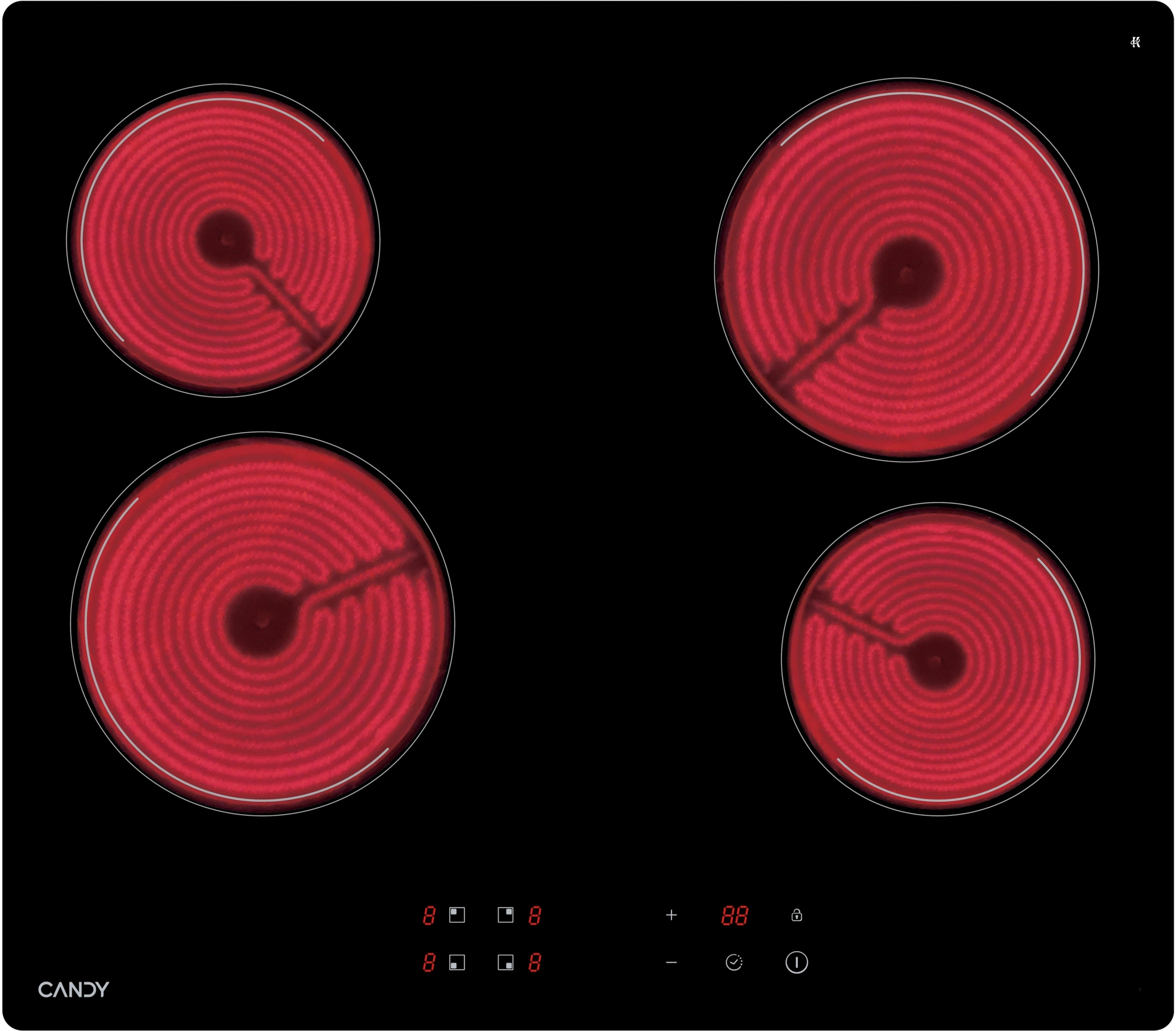 Варочная поверхность Candy CHXC64NB черный