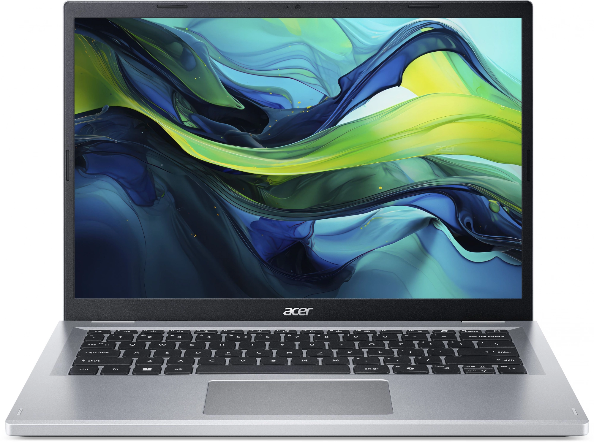 Ноутбук Acer Aspire Go AG14-31P-P7CL N-series N200 8Gb SSD512Gb Intel UHD Graphics 14" IPS WUXGA (1920x1200) noOS silver WiFi BT Cam (NX.KXECD.003)