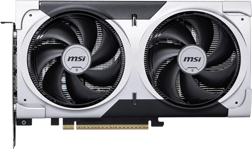 Видеокарта MSI PCI-E 5.0 RTX 5060 Ti 8G VENTUS 2X OC PLUS NVIDIA GeForce RTX 5060TI 8Gb 128bit GDDR7 2617/28000 HDMIx1 DPx3 HDCP Ret