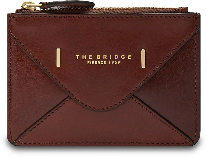 Чехол для кредитных карт The Bridge Frida 01810501/14 коричневый натур.кожа