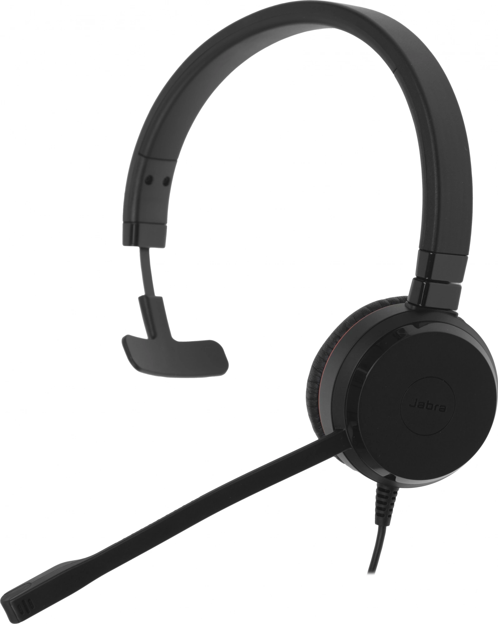 Наушники с микрофоном Jabra Evolve 30 II HS черный/красный 1м накладные оголовье (14401-20)