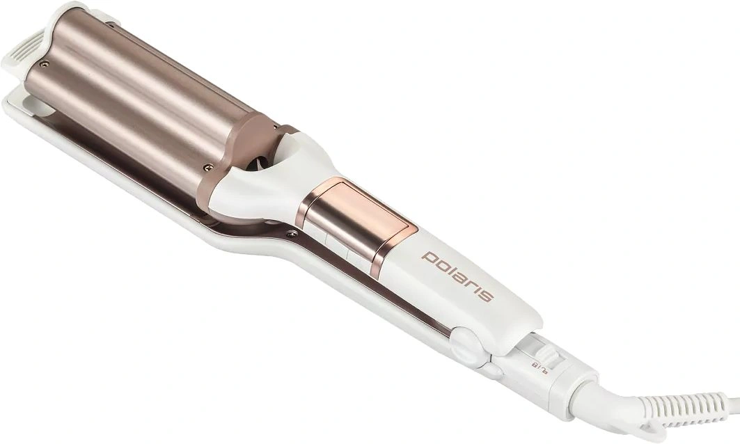 Щипцы Polaris PHS 5095TAi wave Argan Therapy PRO 80Вт белый/розовое золото макс.темп.:220С (PHS 5095TAI)