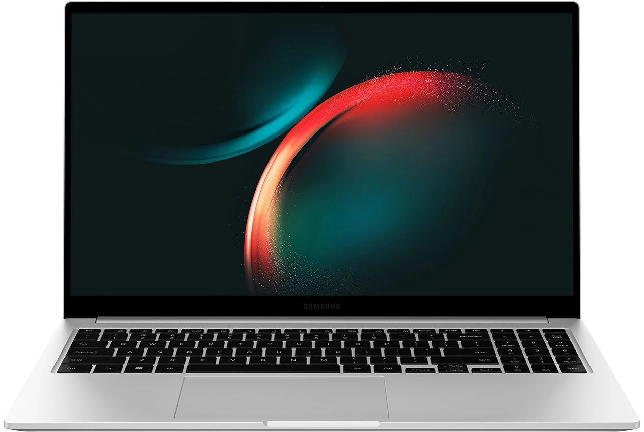 Ноутбук Samsung Galaxy Book 3 NP754 Core i7 1355U 16Gb SSD512Gb Intel Iris Xe graphics 15.6" IPS FHD (1920x1080) Windows 11 Pro silver WiFi BT Cam (NP754XFG-KB2IT)