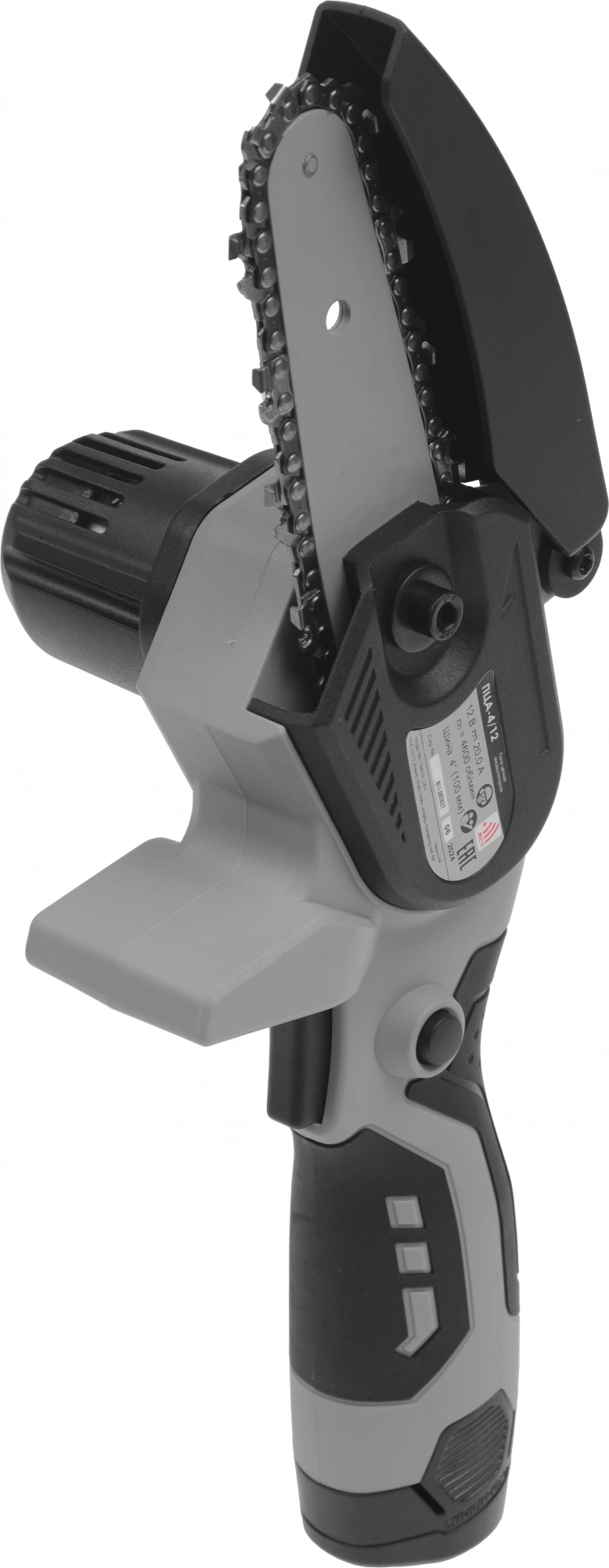 Цепная пила Интерскол ПЦА-4/12 аккум. дл.шины:4"(10cm) 2аккум. 2Ач ЗУ (811.2.2.70)