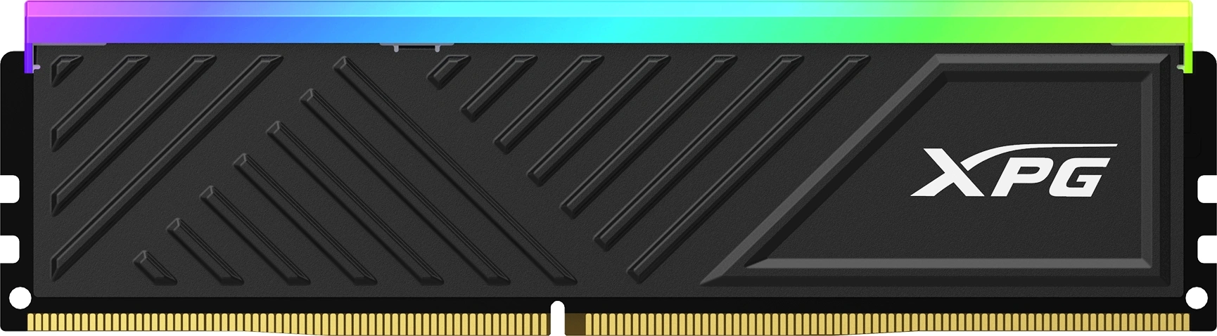 Память DDR4 8GB 3200MHz A-Data AX4U32008G16A-SBKD35G XPG Spectrix D35G RGB RTL Gaming PC4-25600 CL16 DIMM 288-pin 1.35В dual rank с радиатором Ret
