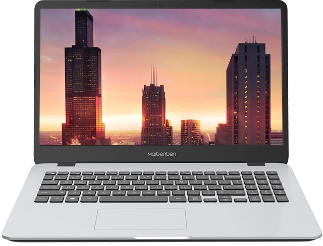 Ноутбук Maibenben M543 Pro Ryzen 3 Pro 4450U 8Gb SSD256Gb AMD Radeon Graphics 15.6" IPS FHD (1920x1080) Linux silver WiFi BT Cam 4440mAh (M5431SA0LSRE1)