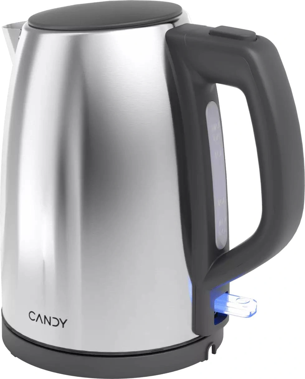 Чайник электрический Candy CK-203 1.7л. 2200Вт графит корпус: нерж.сталь (FM04W4D00RU)