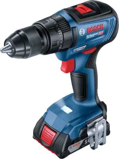 Дрель-шуруповерт Bosch GSB 18V-50 аккум. патрон:быстрозажимной (кейс в комплекте) (06019H5120)