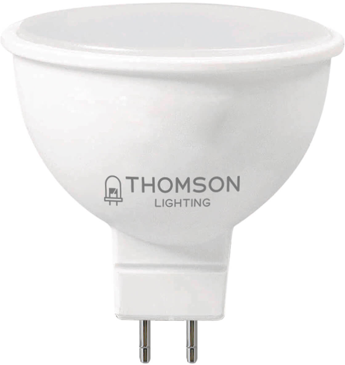Лампа светодиодная Thomson TH-B2322 6Вт цок.:GU5.3 рефлек. 220B св.свеч.бел.хол. MR16 (упак.:1шт)