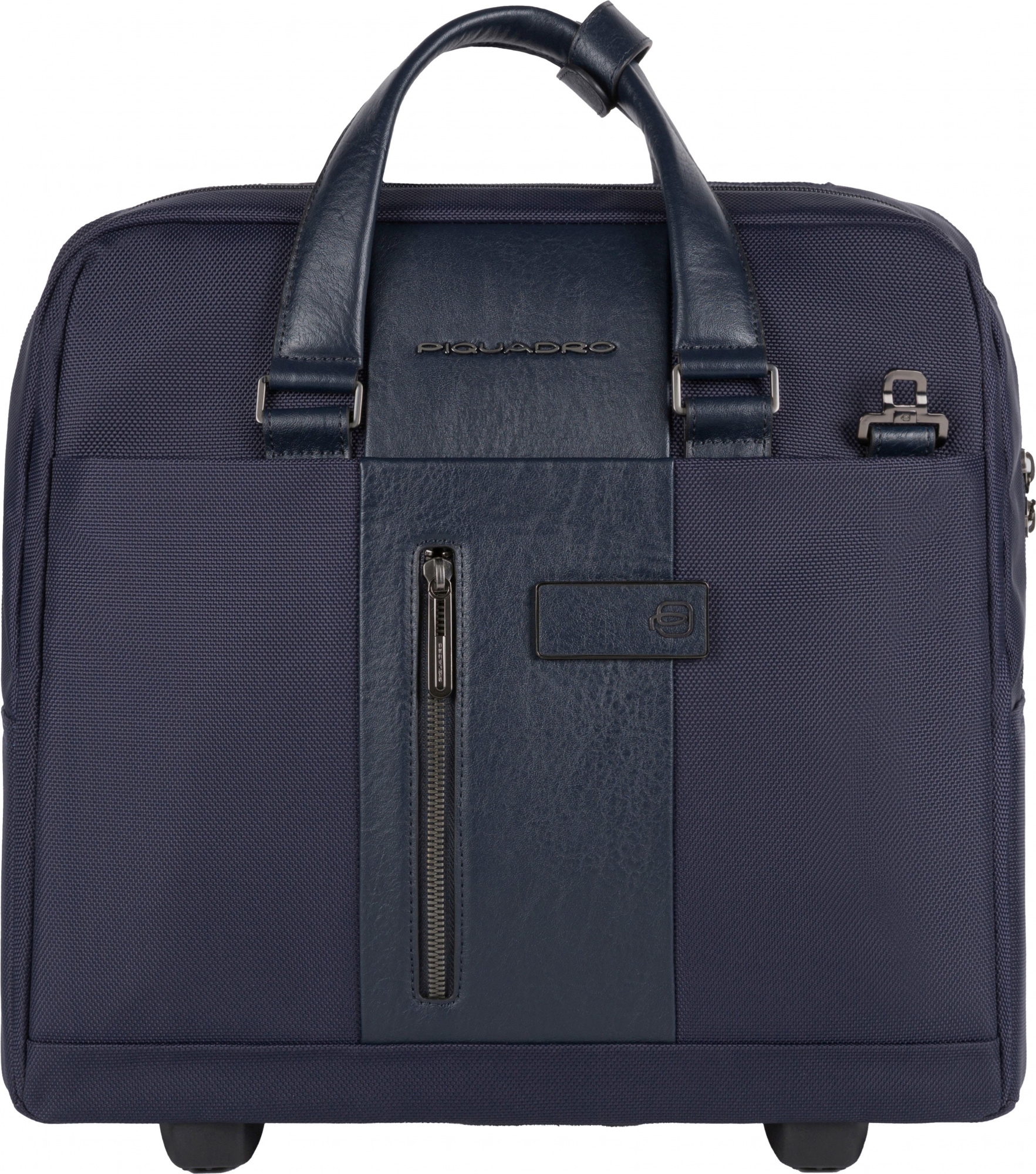 Сумка дорожная Piquadro BRIEF2 (BV4729BR2/BLU) 40x36x16см 24л. 2.468кг. нейлон/натур.кожа темно-синий