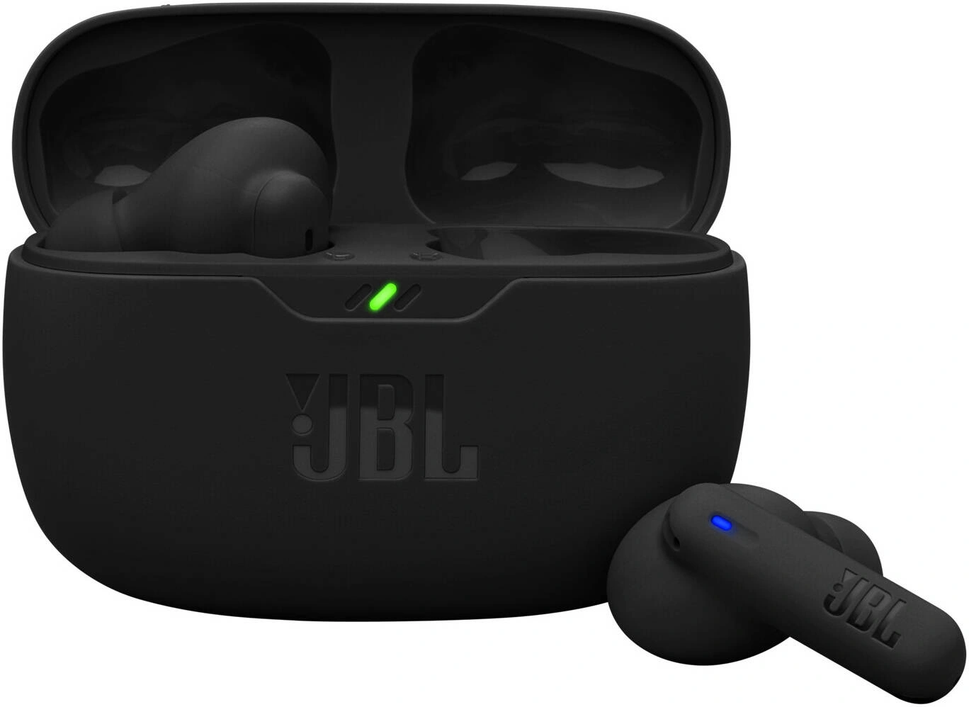 Гарнитура внутриканальные JBL Wave Beam 2 черный беспроводные bluetooth в ушной раковине (JBLWBEAM2BLK)