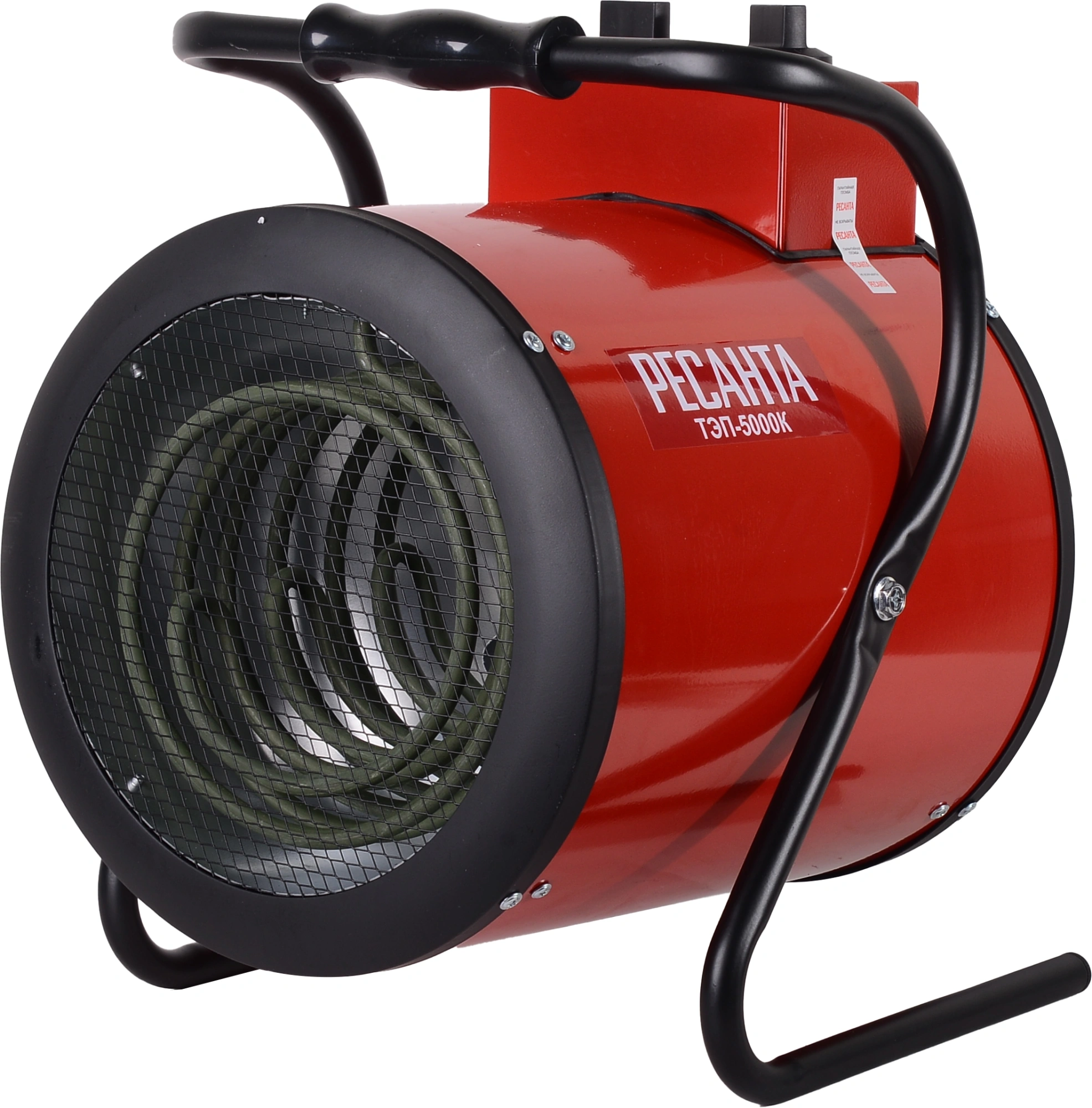Тепловая пушка электрическая Ресанта ТЭП-5000К 5000Вт красный