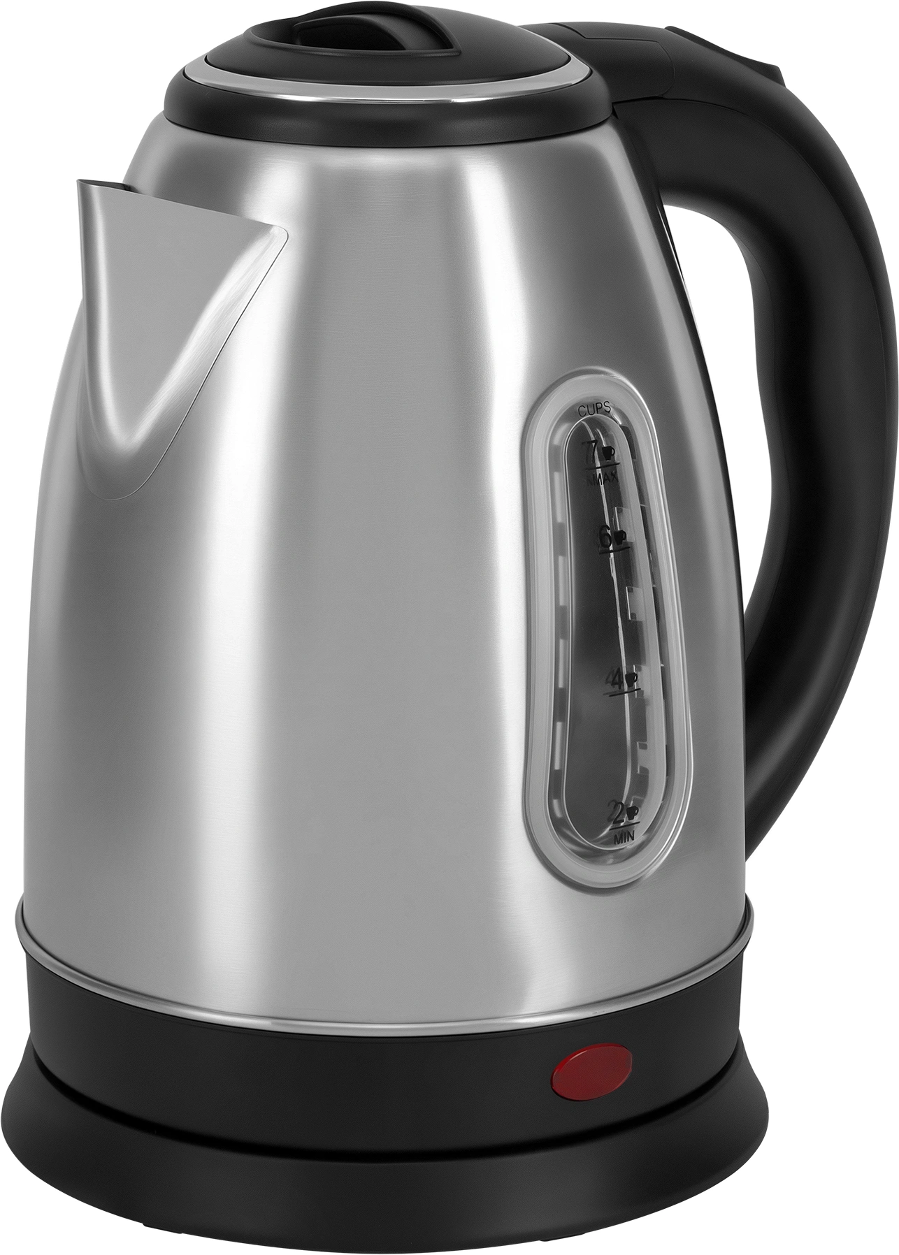 Чайник электрический Vitek VT-WK1085 1.8л. 1700Вт черный/серебристый корпус: металл