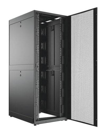 Шкаф коммутационный C3 Solutions (C3.RF4805) напольный 48U 750x1200мм пер.дв.перфор. задн.дв.перфор. 2 бок.пан. направл.под закл.гайки 1500кг черный 765мм 180кг 2249мм IP20 металл