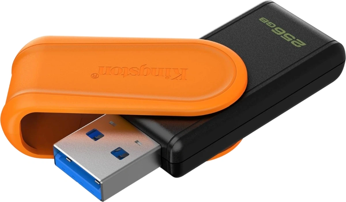 Флеш Диск Kingston 256GB DataTraveler Exodia S DTXS/256GB USB3.0 оранжевый/черный