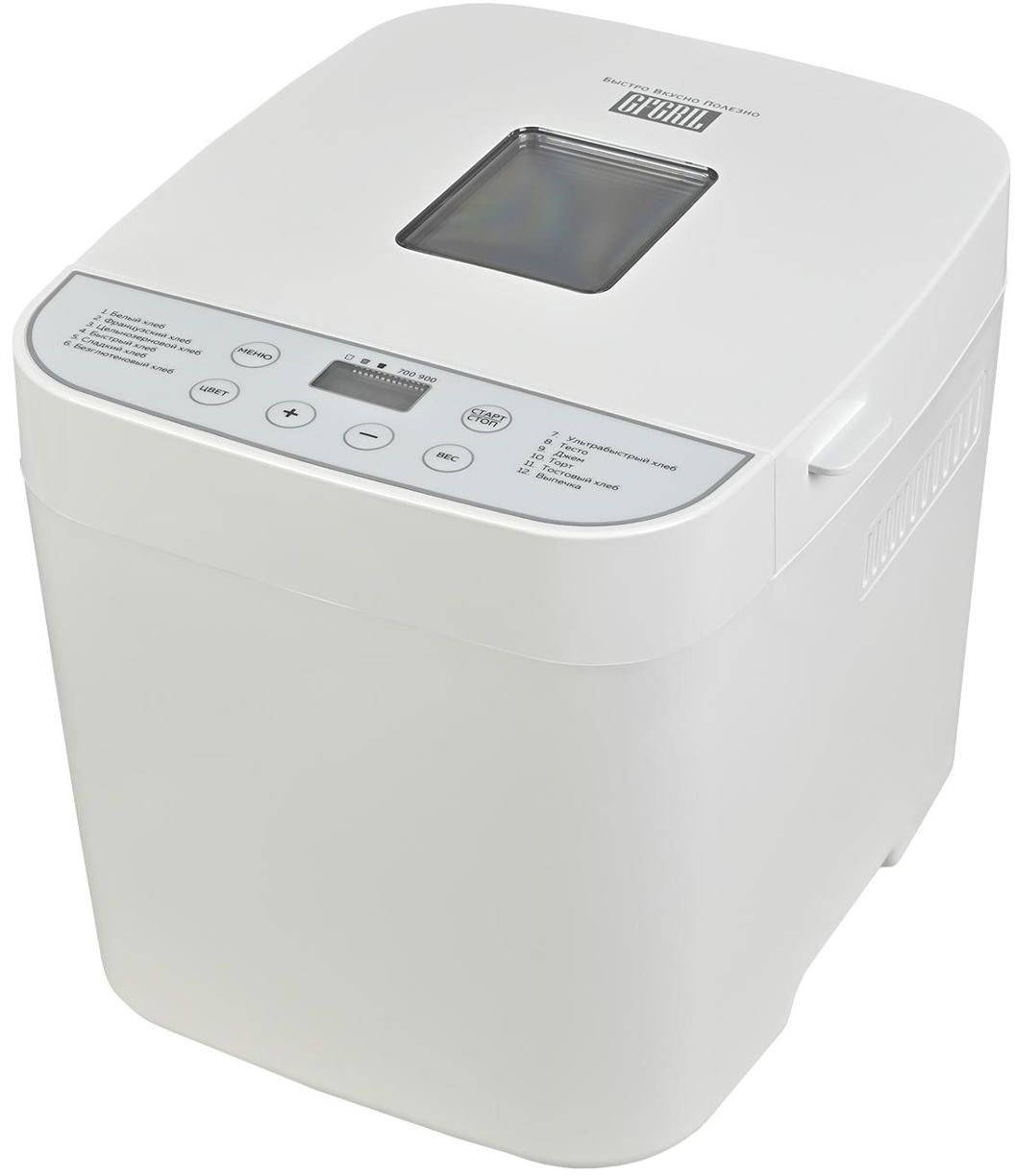 Хлебопечь GFGril GFB-2000 550Вт белый