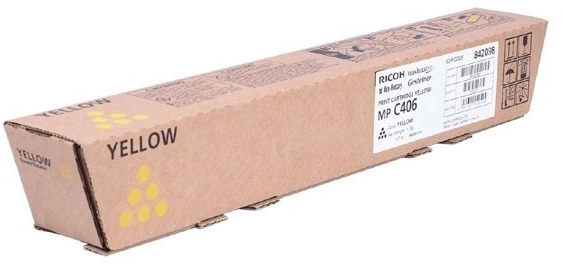 Картридж лазерный Ricoh MP C406-Y 842098 желтый (6000стр.) для Ricoh RICOH:MPC306, MPC307, MPC406