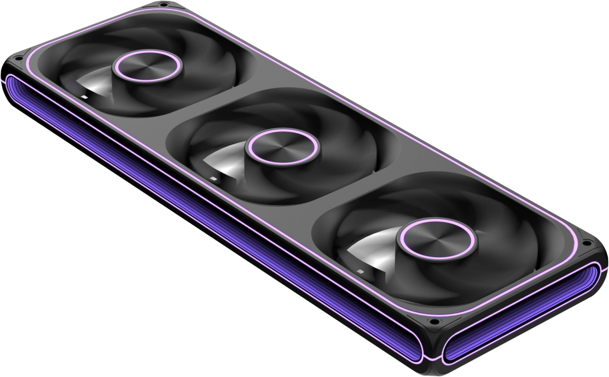 Вентилятор для корпуса Formula Air Fusion 3 LT ARGB 120х120x28 черный 4-pin 25.5дБ (упак.:3шт) (AIR FUSION 3 LT BK) Ret